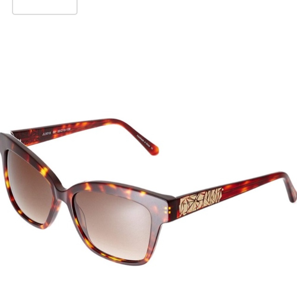 Judith Leiber JL 5015-02 Tortoise Sunglasses